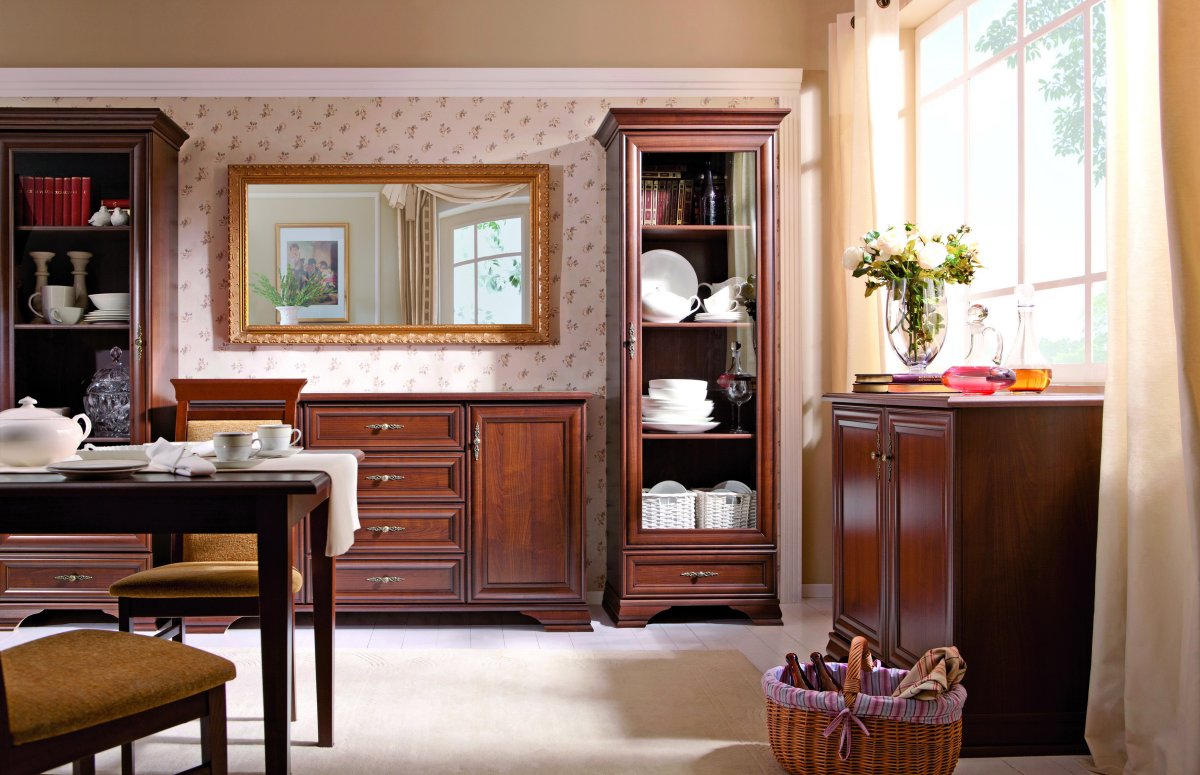 Гостиная Кентаки каштан