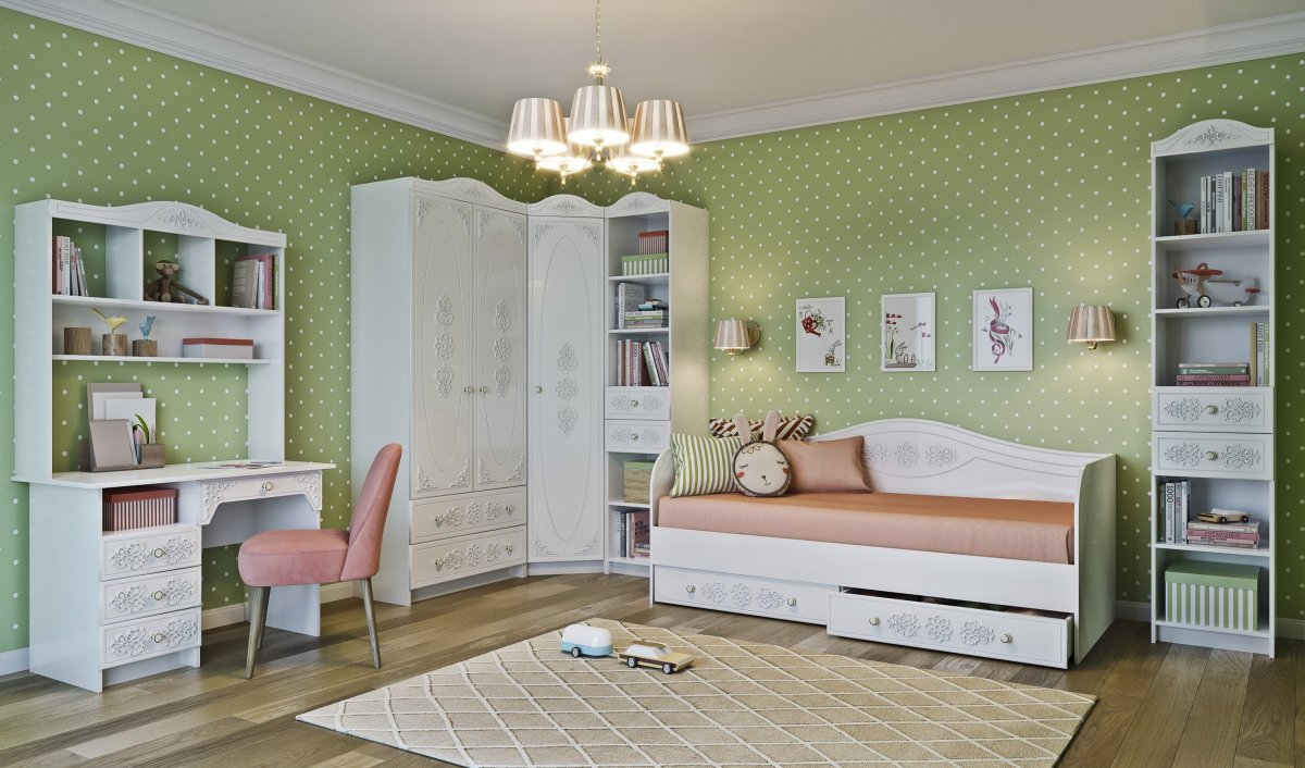 Детская мебель итальянский мотив фабрика Гармония
