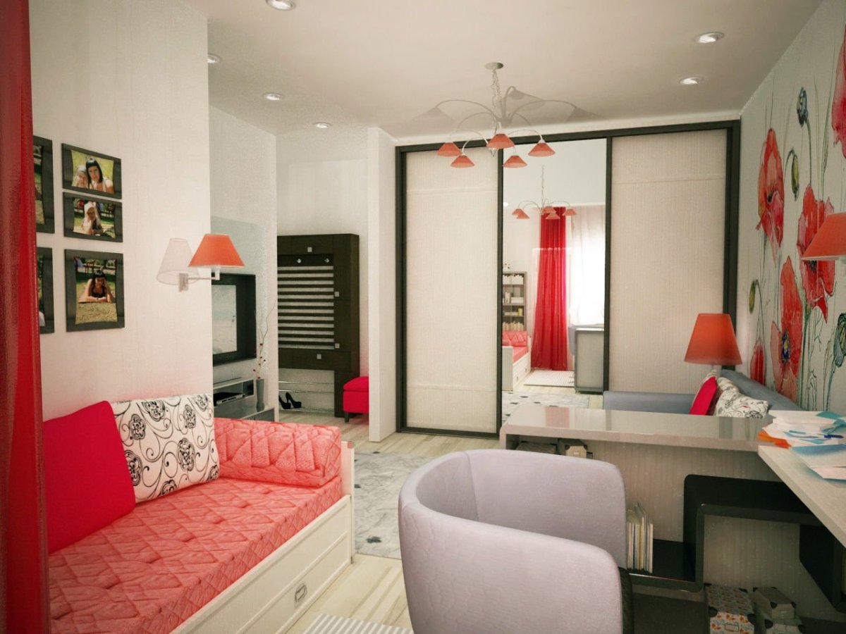 Интерьер однушки хрущевки