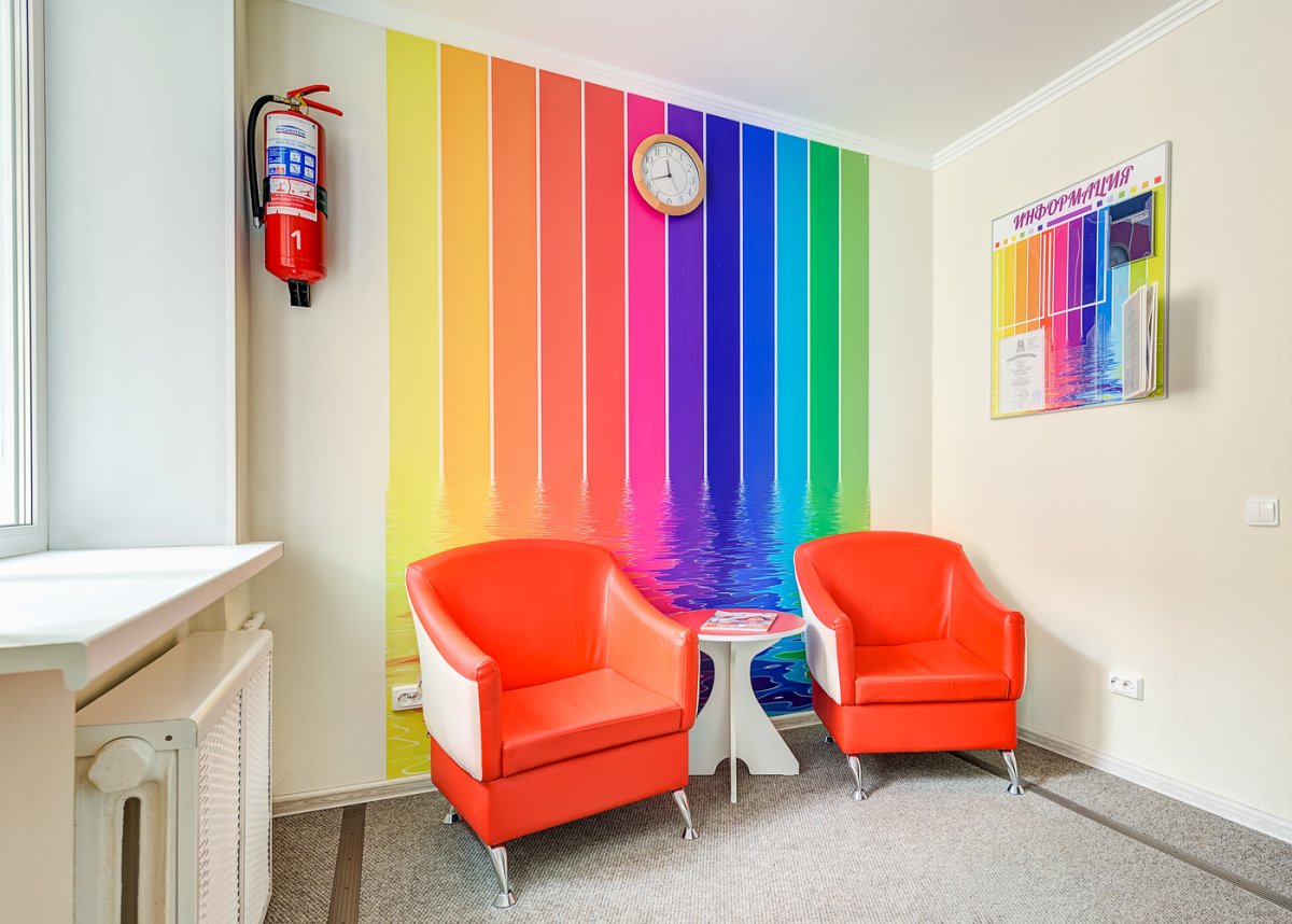 Яркая детская комната