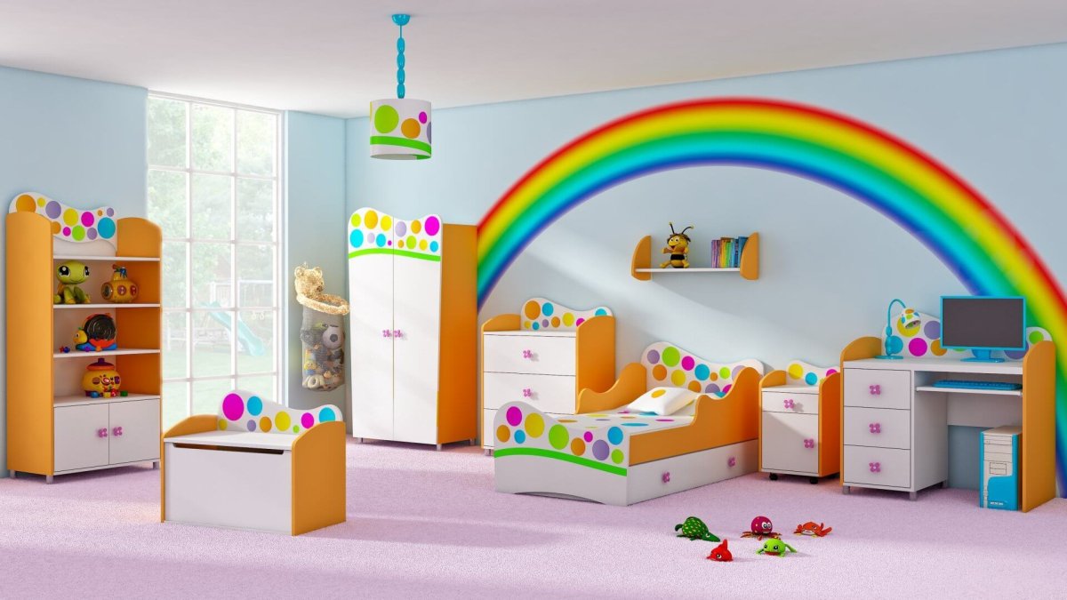 Радужная комната для подростка