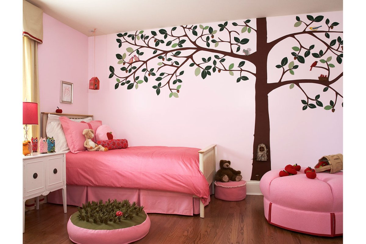 Декор детской комнаты