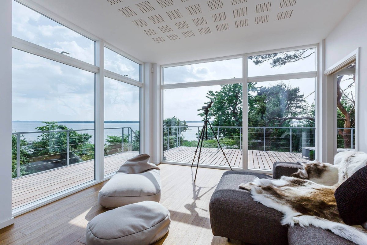 Шторы на панорамные окна