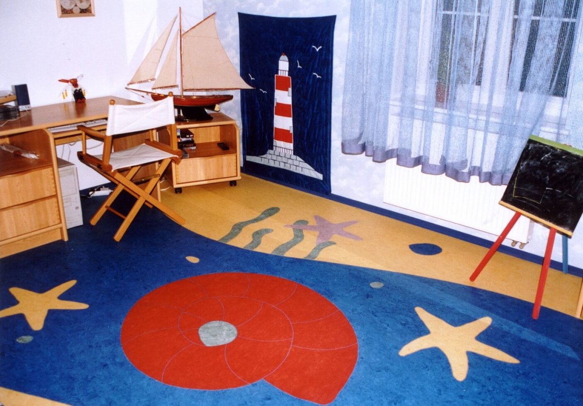 Мармолеум в детской