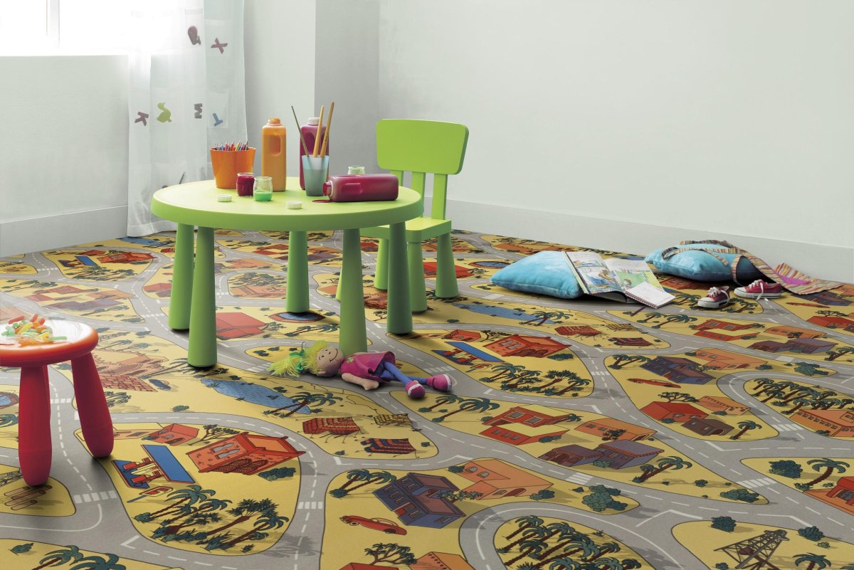 Линолеум в детскую комнату