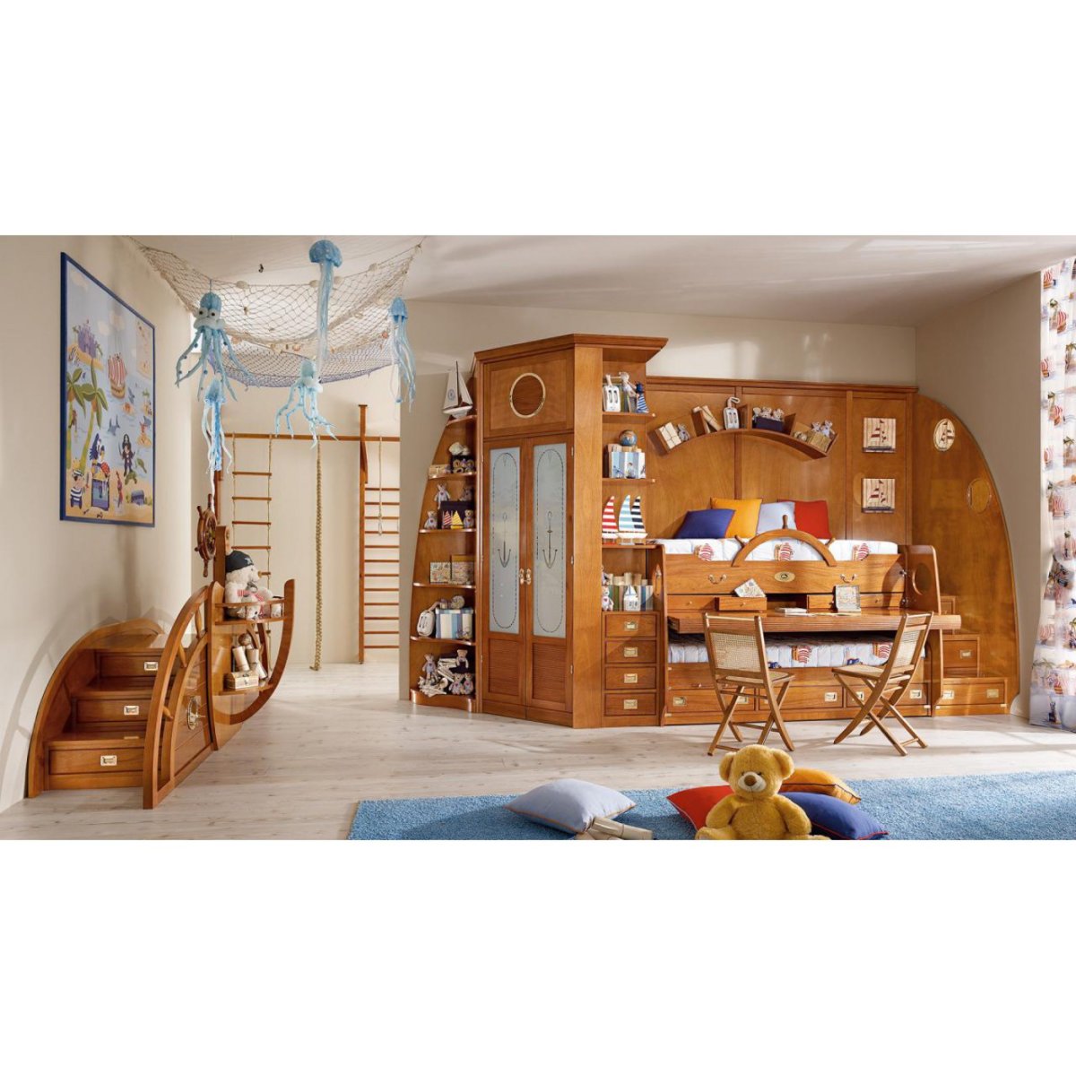 Детская в морском стиле