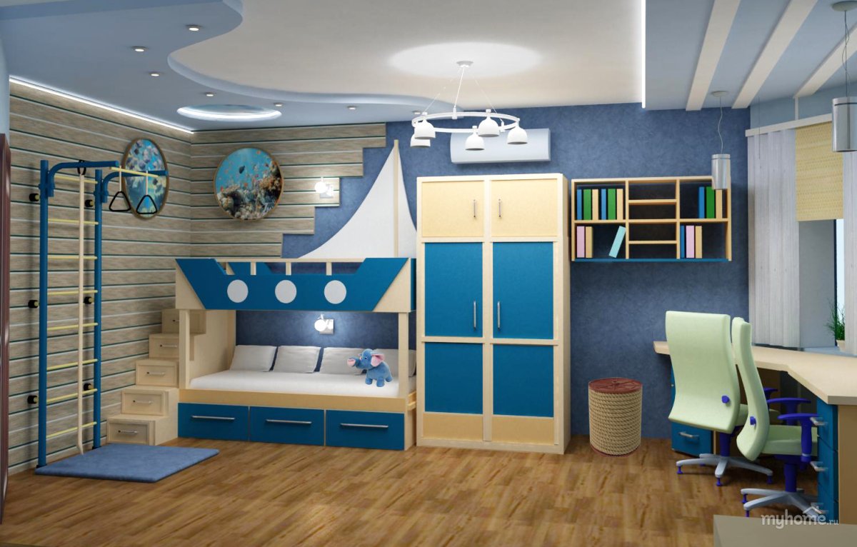 Детская комната для мальчика