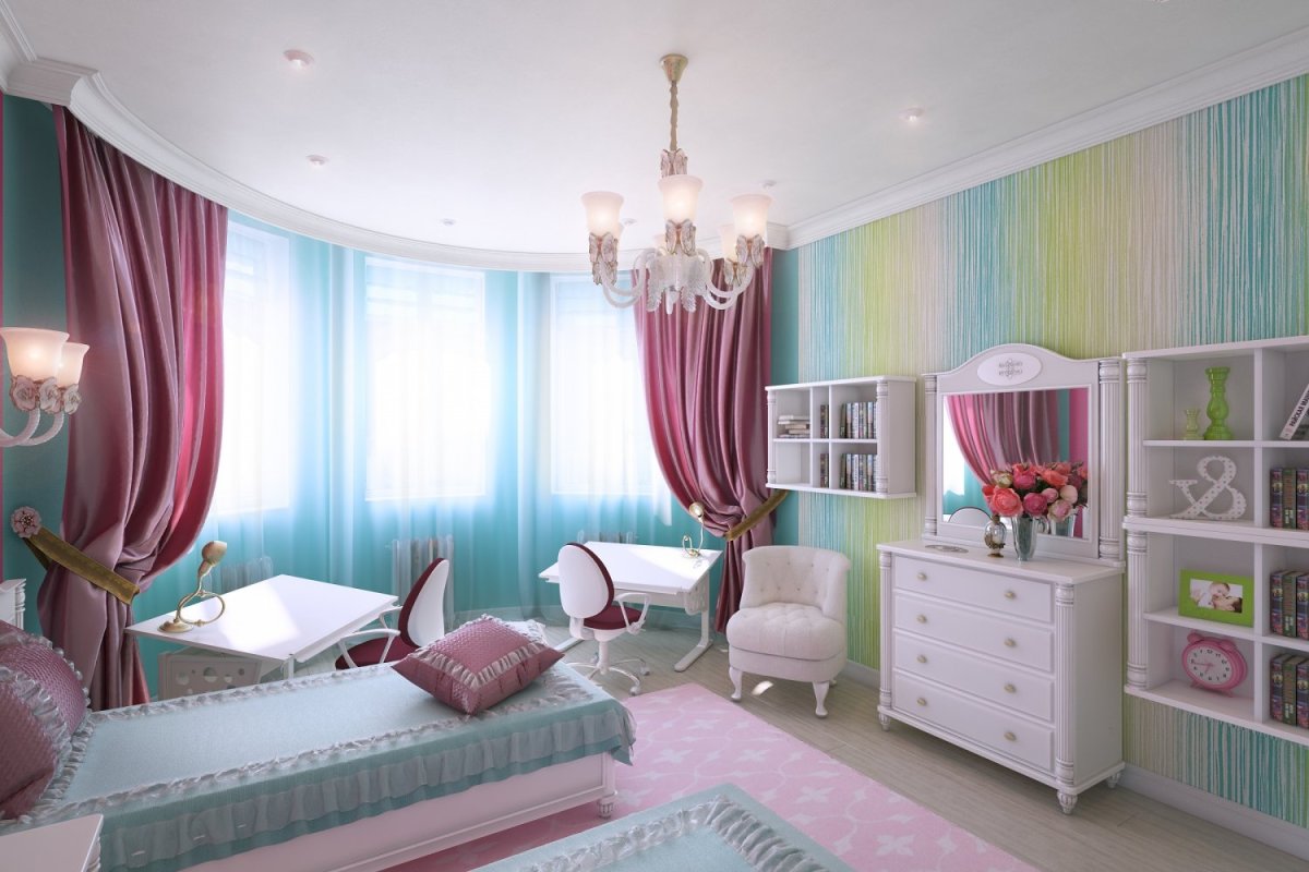 Детская в американском стиле