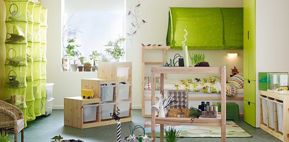 Комната для подростка в стиле икеа