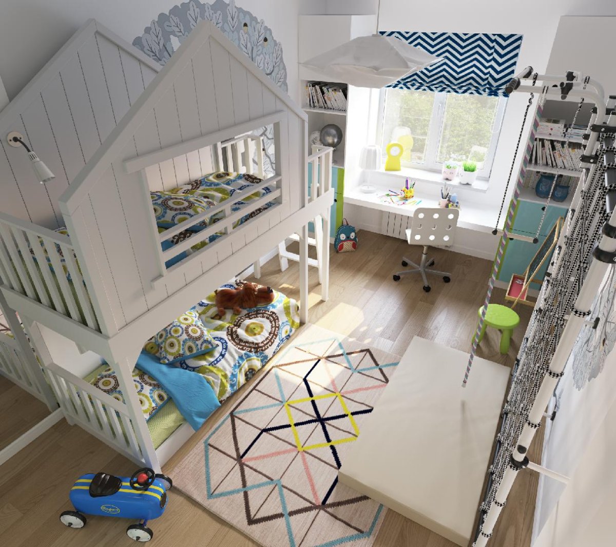 Детская комната икеа СТУВА