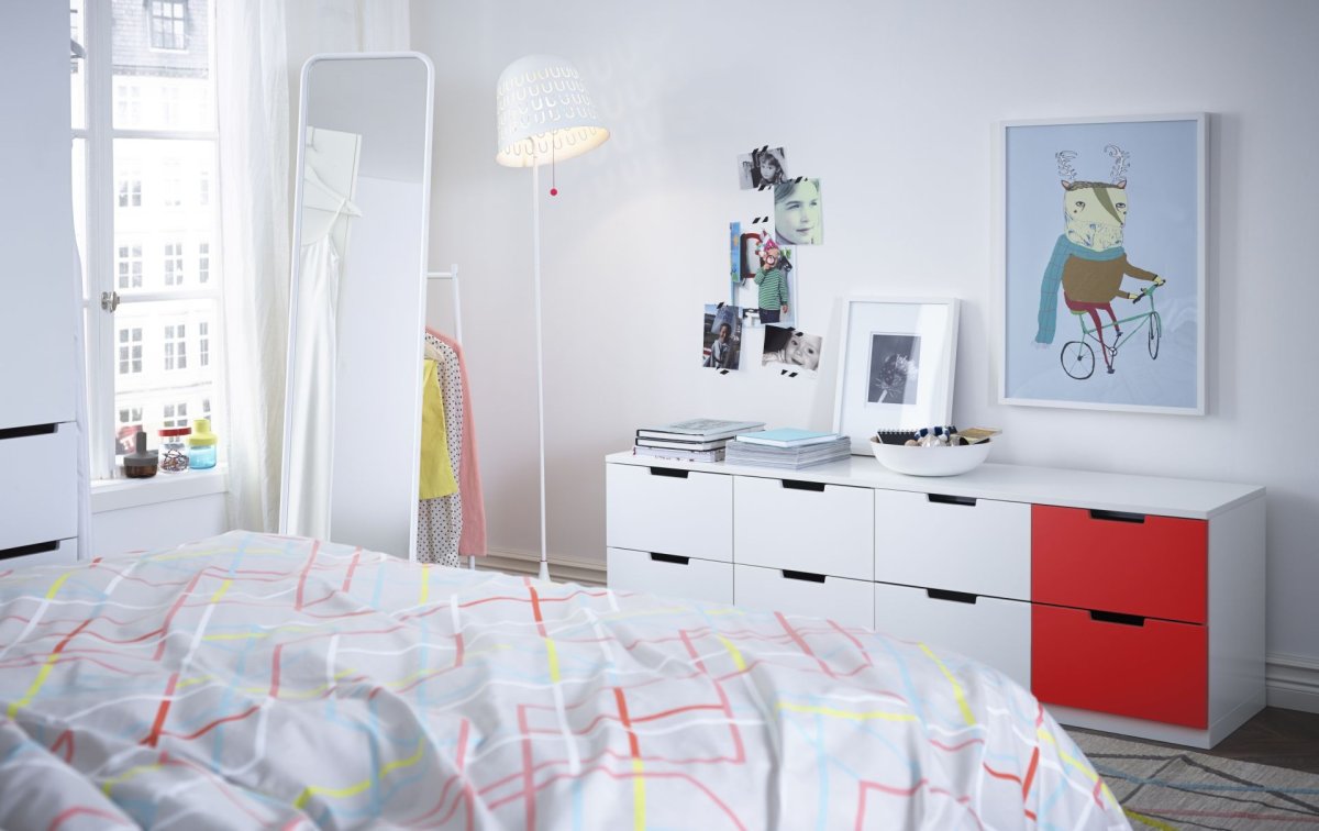 Детская комната в стиле икеа
