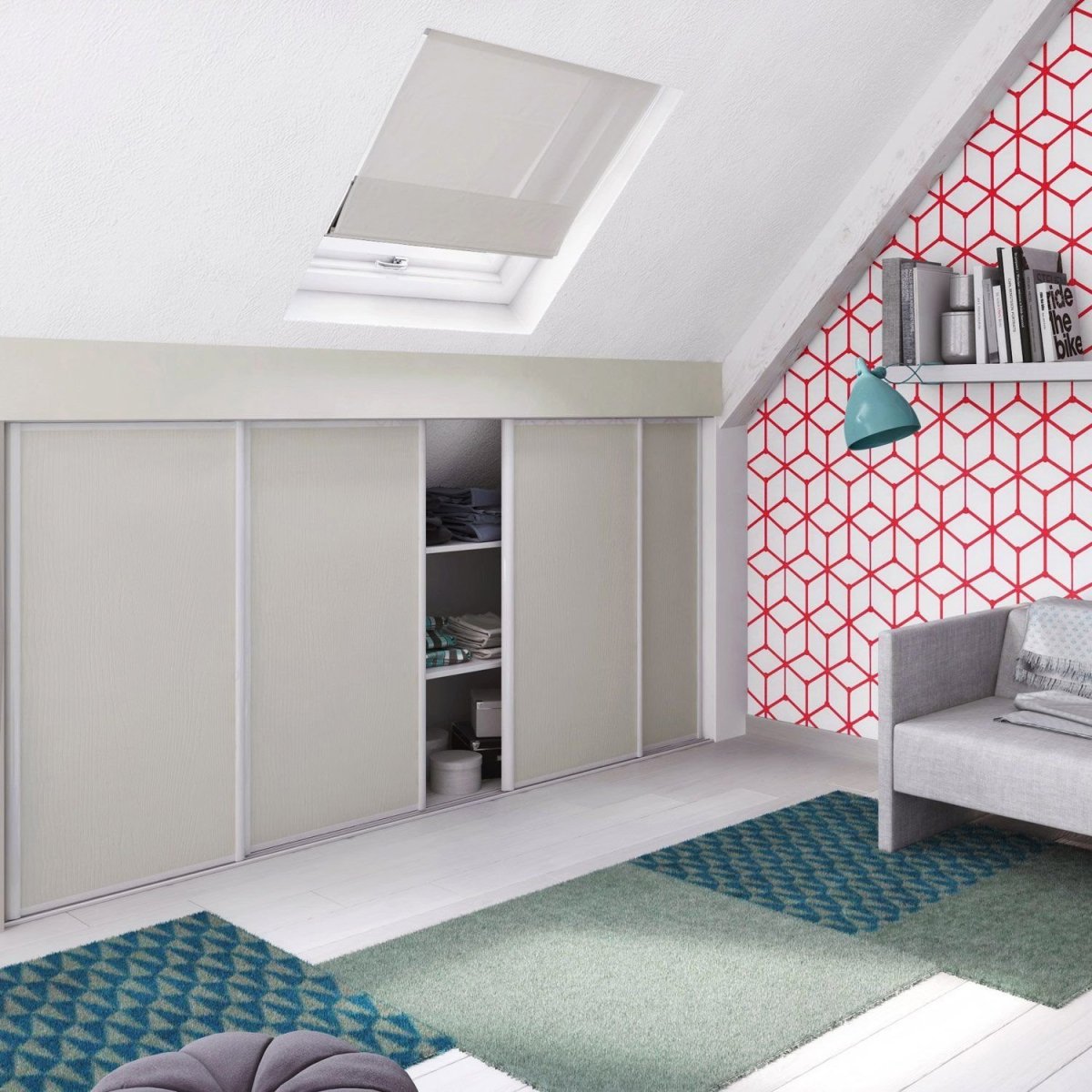 Детская на мансарде