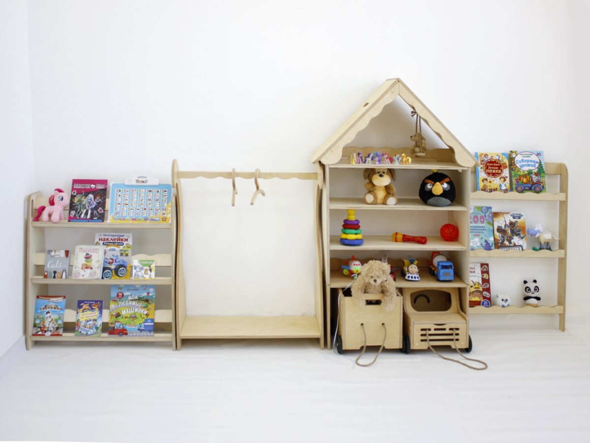 Подставка для книг Монтессори