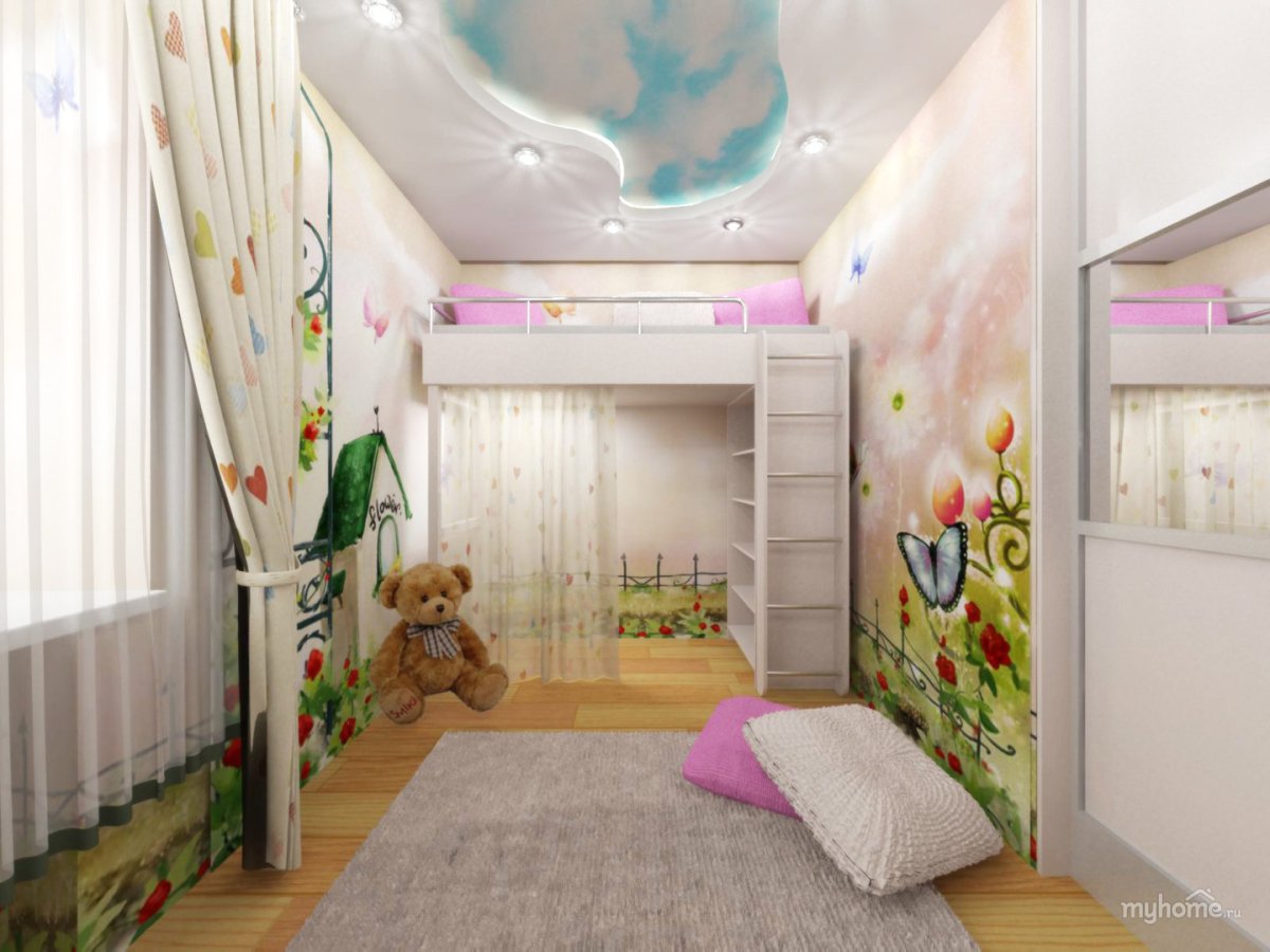 Ниша в детской комнате