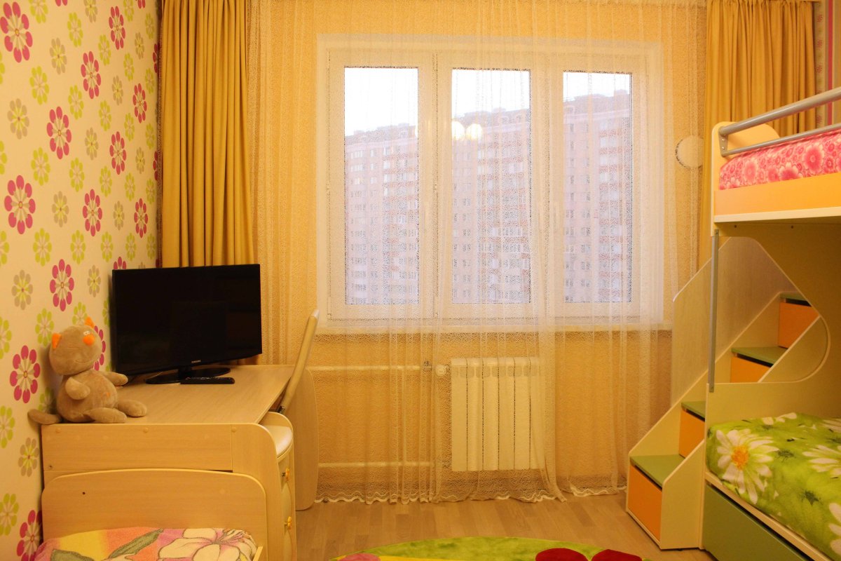 Детская комната с утепленным балконом