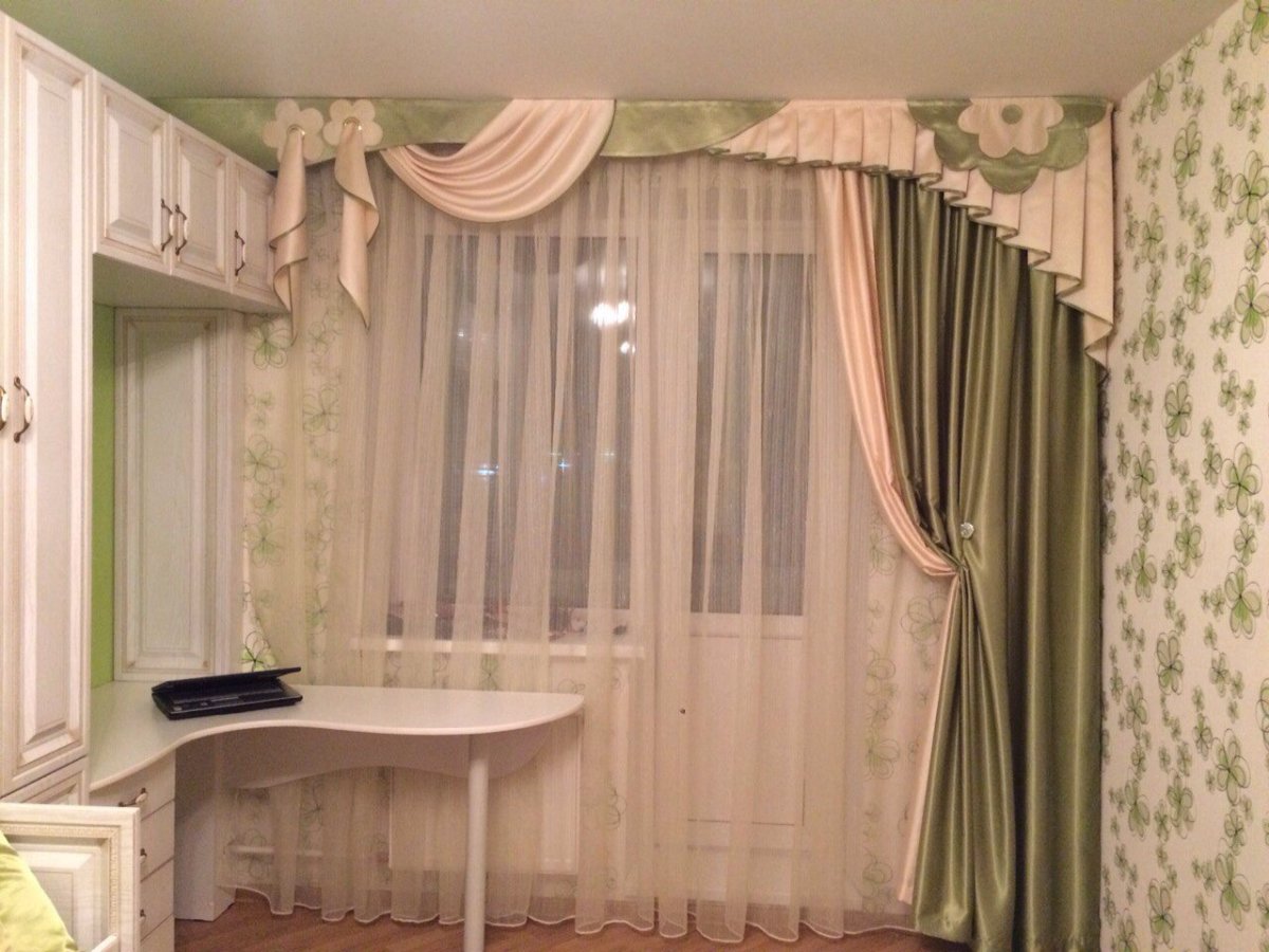 Шторы для девочки подростка в спальню