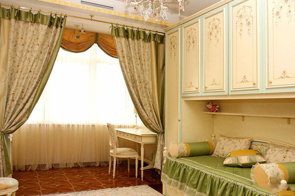 Детская комната с балконом для двоих