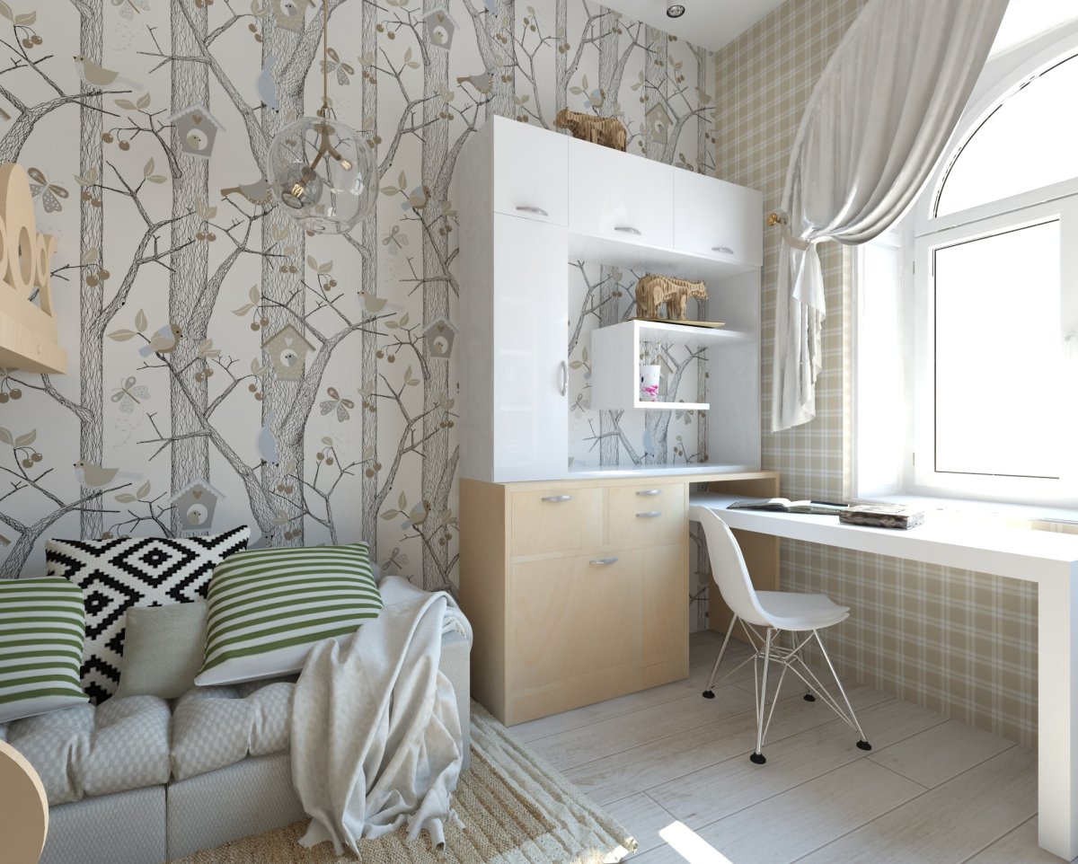 Комната для девочки подростка в хрущевке