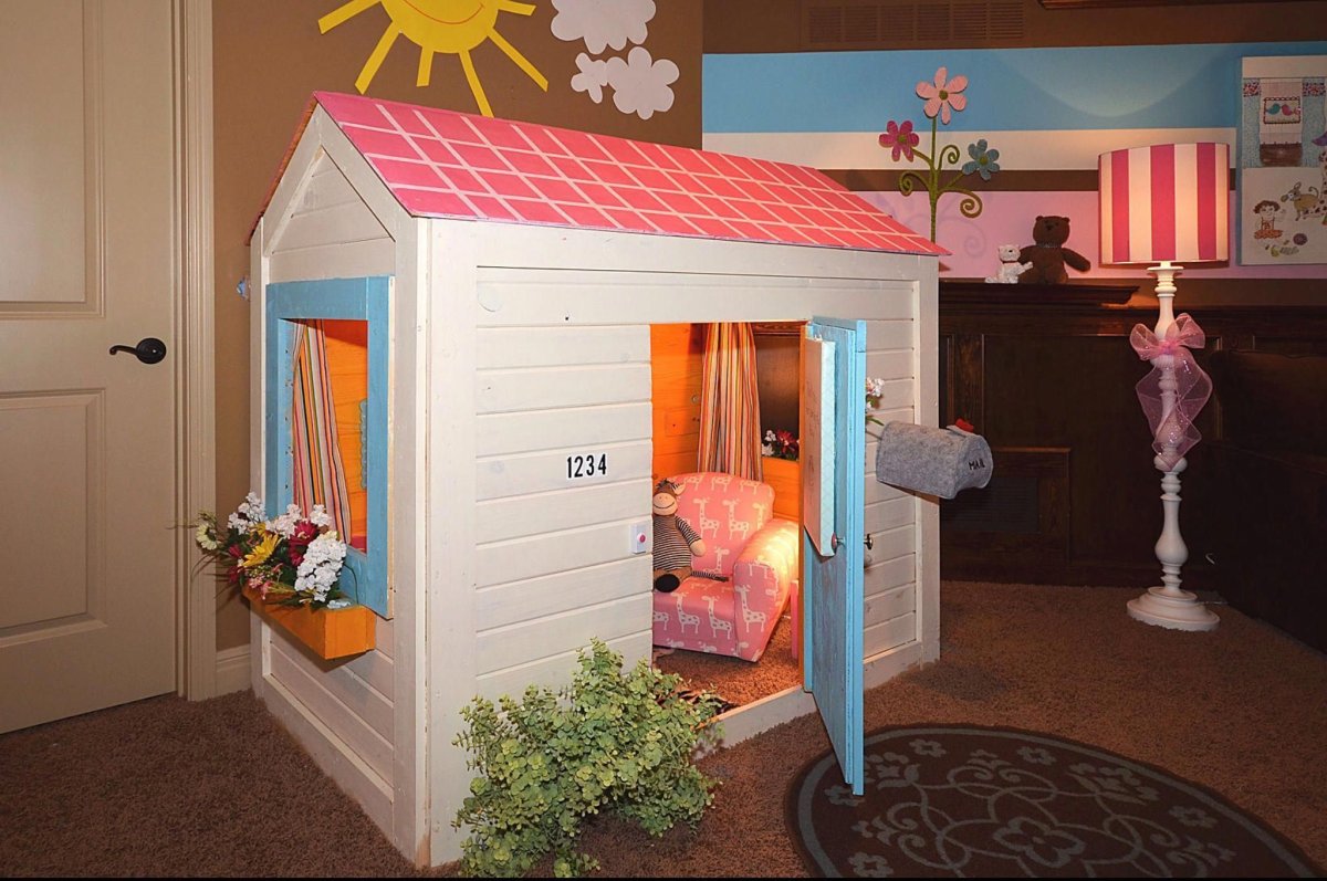 Домик для детей в квартире