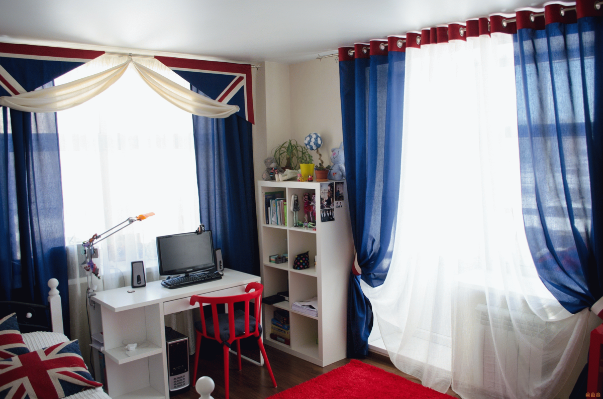 Миниролл DECOFEST блэкаут "сатин" джинсовый