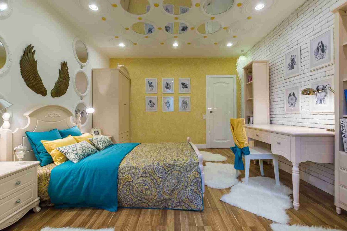 Декоративная штукатурка в детскую комнату