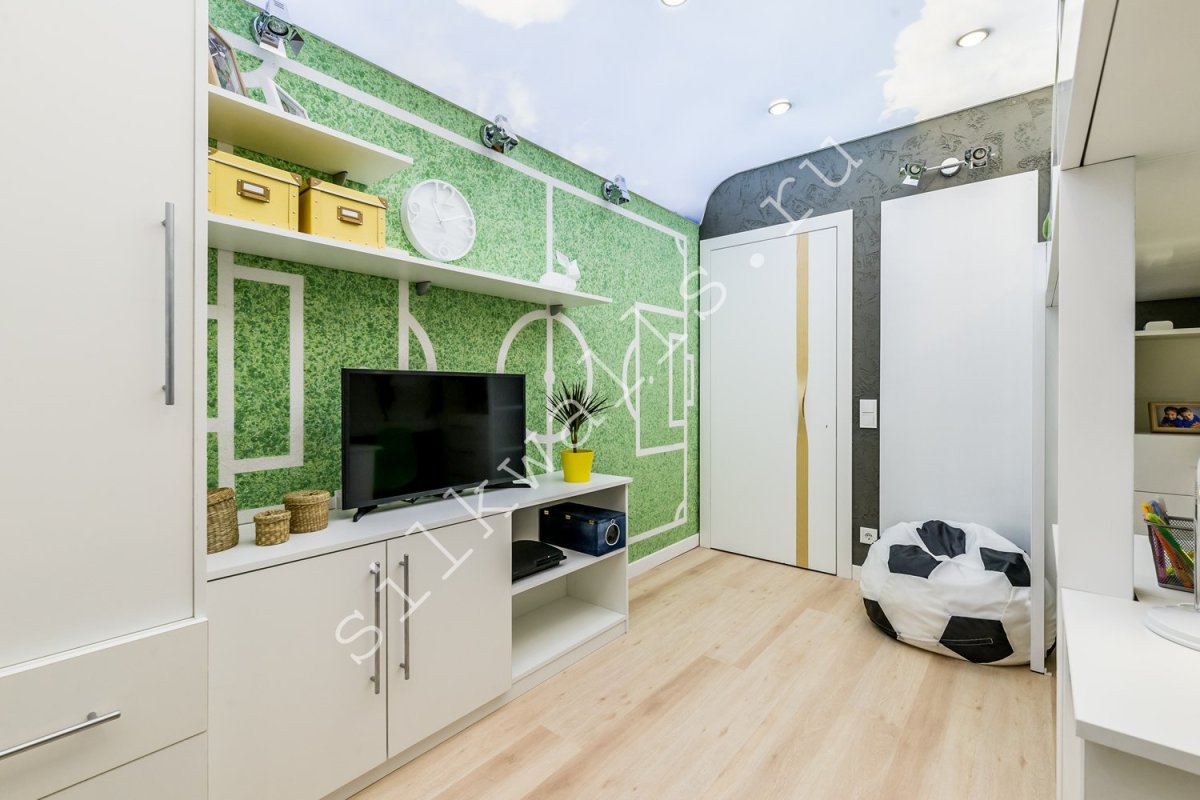 Декоративная штукатурка для спальни сиреневая