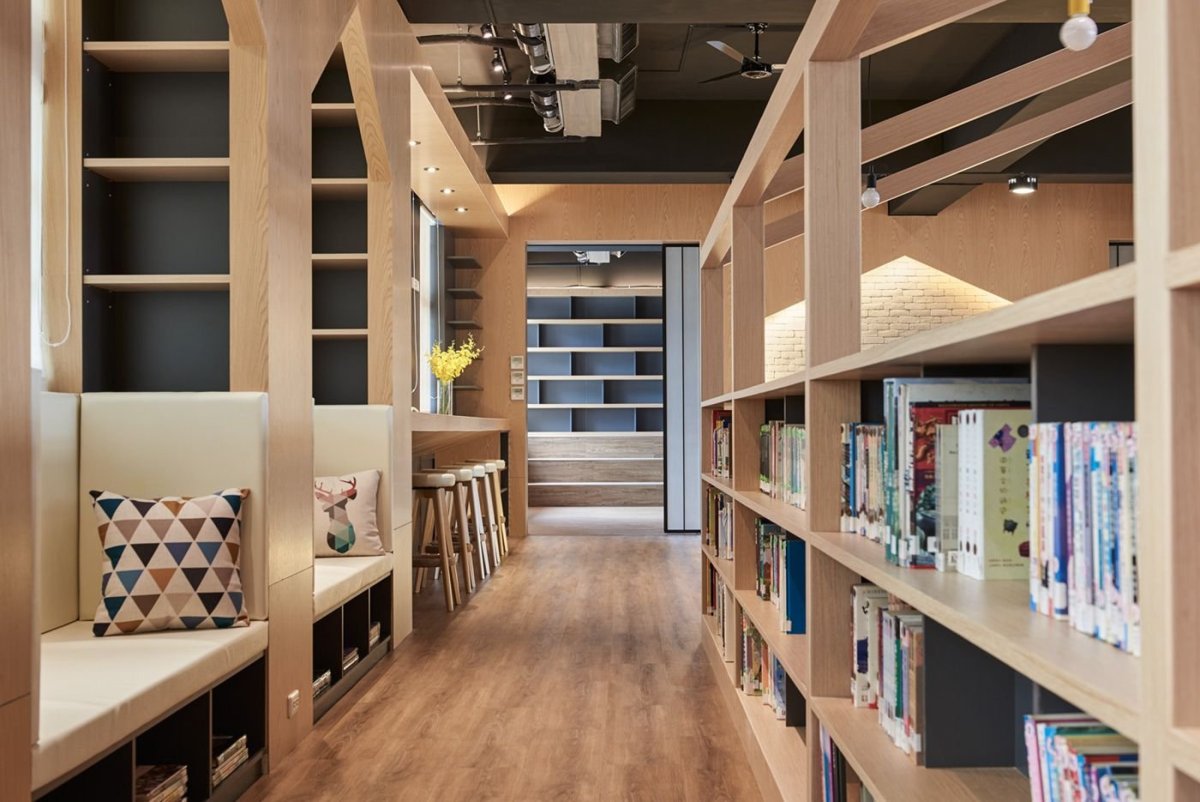 Интерьер детской библиотеки