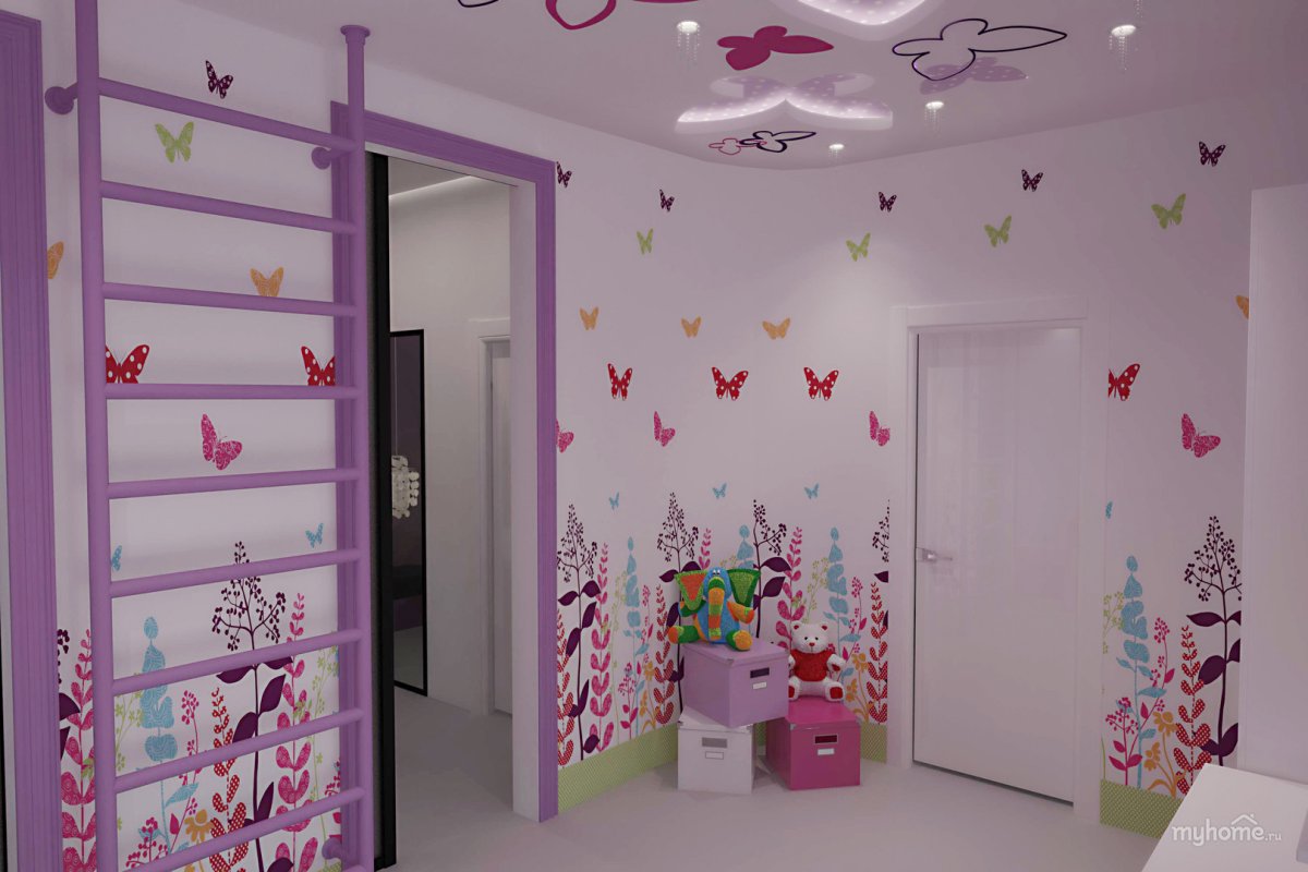 Комната бабочек