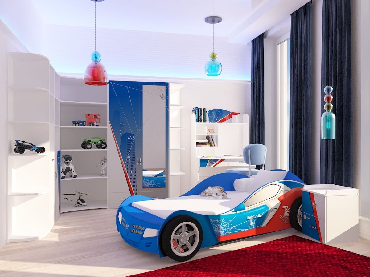 Комната в стиле Лондон для мальчика