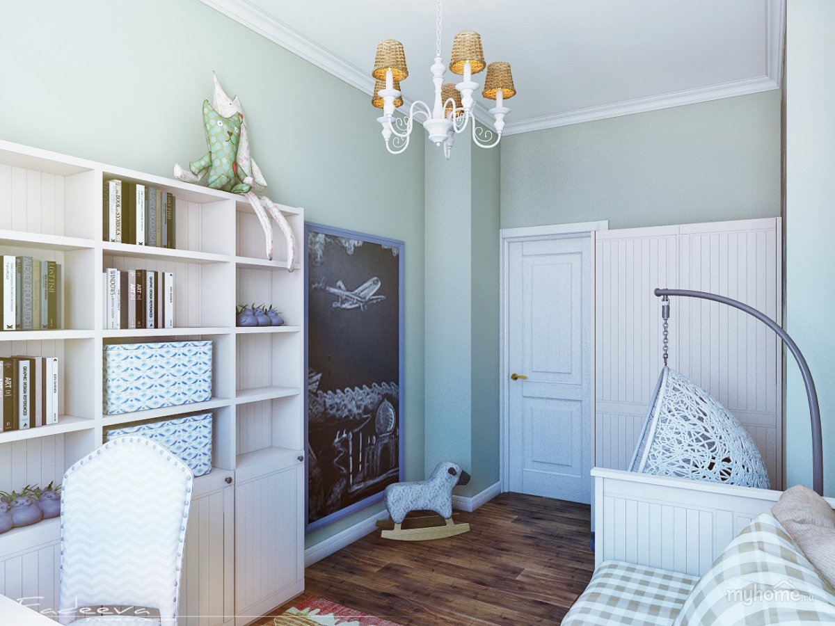 Стиль американская классика в интерьере детской