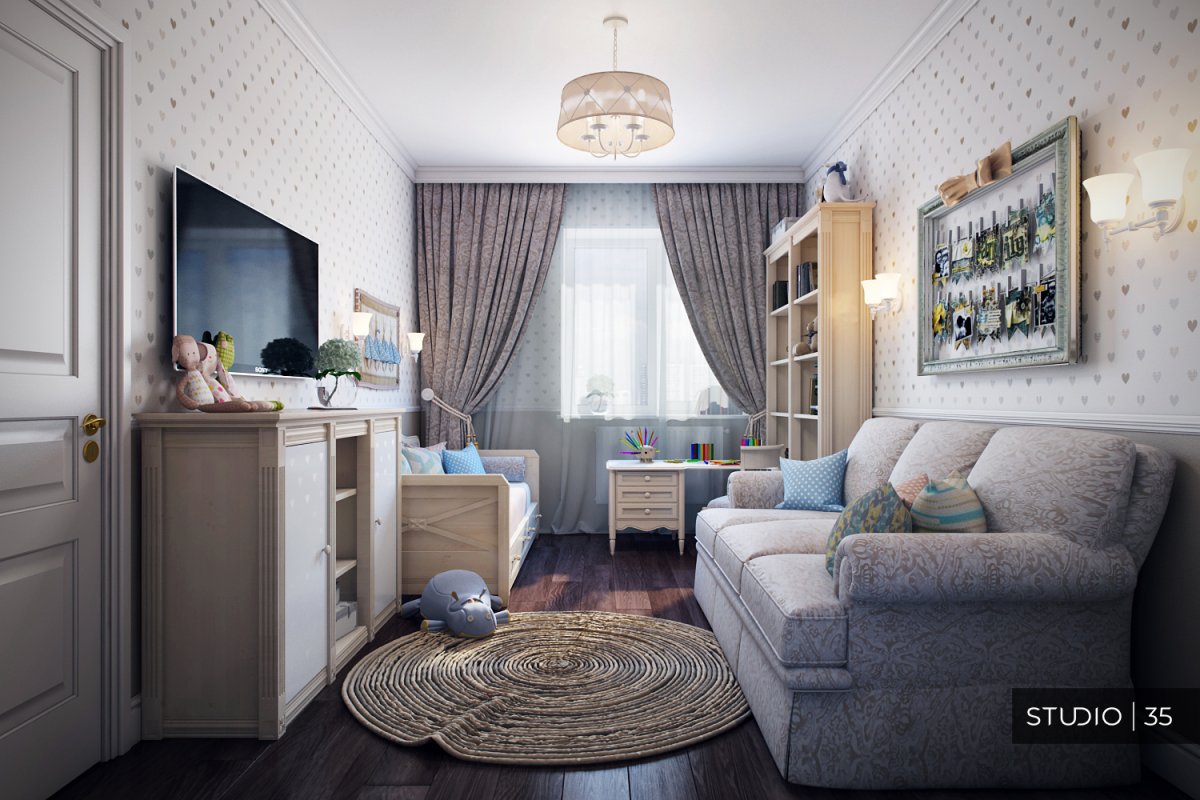 Спальня для мальчика Неоклассика