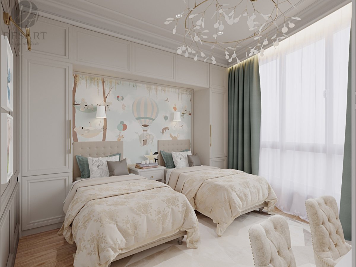 Детская в неоклассическом стиле