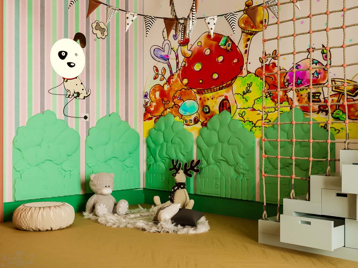 Настенные панели в детскую