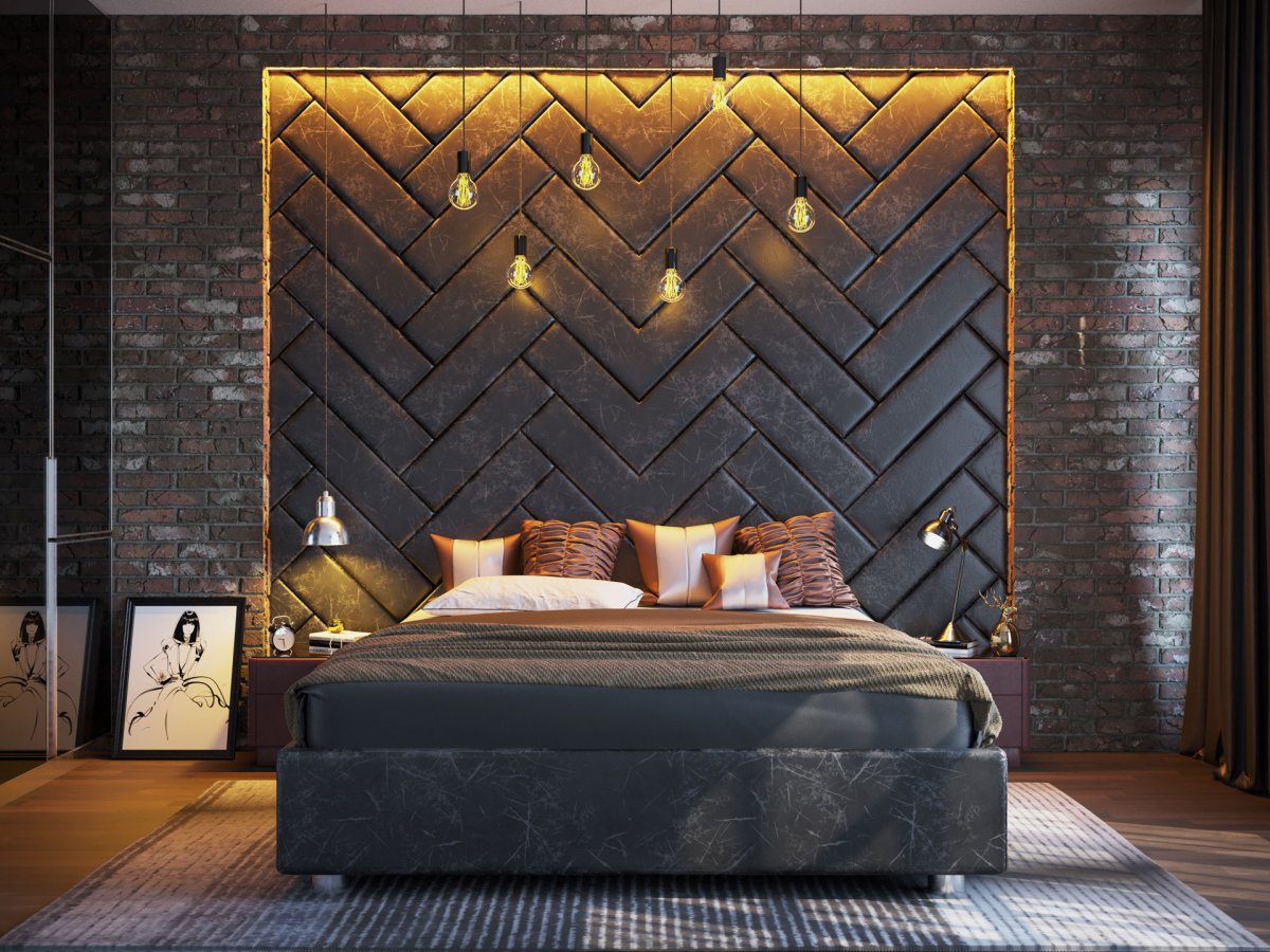 Мягкие стеновые панели Энигма