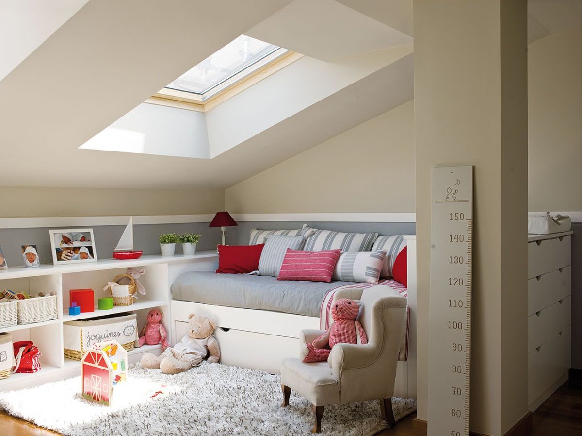 Мебель для мансардных комнат