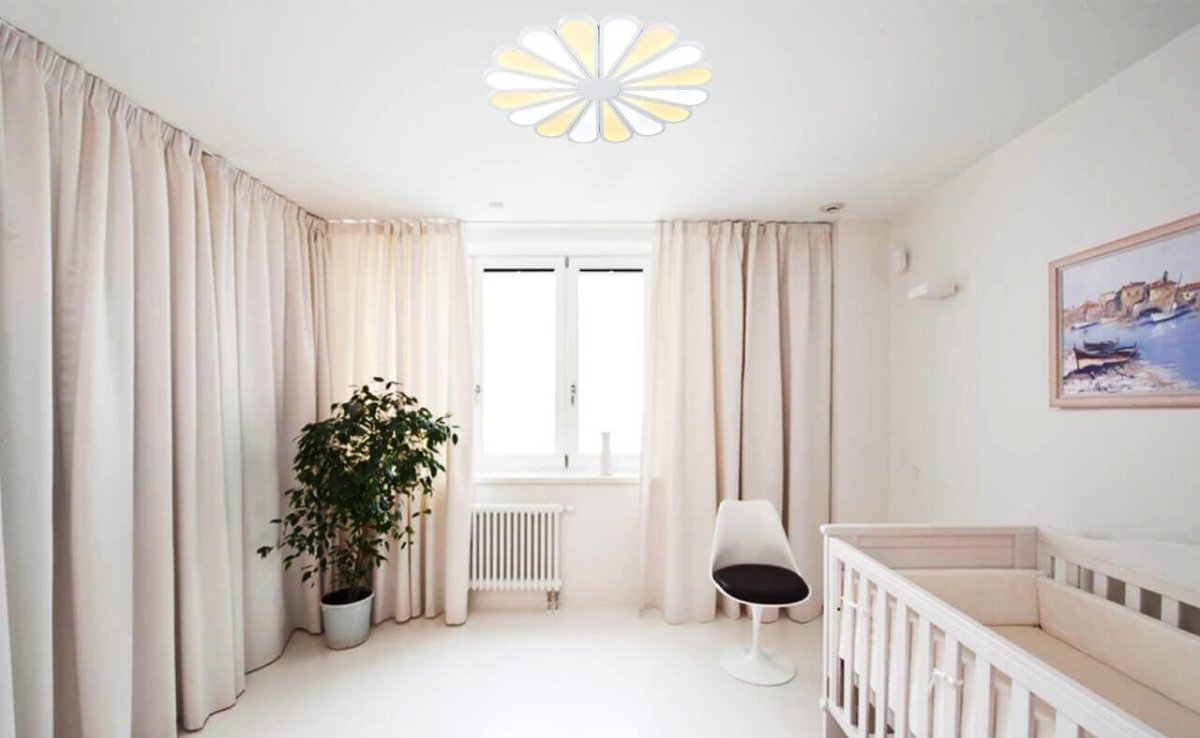 Белые шторы