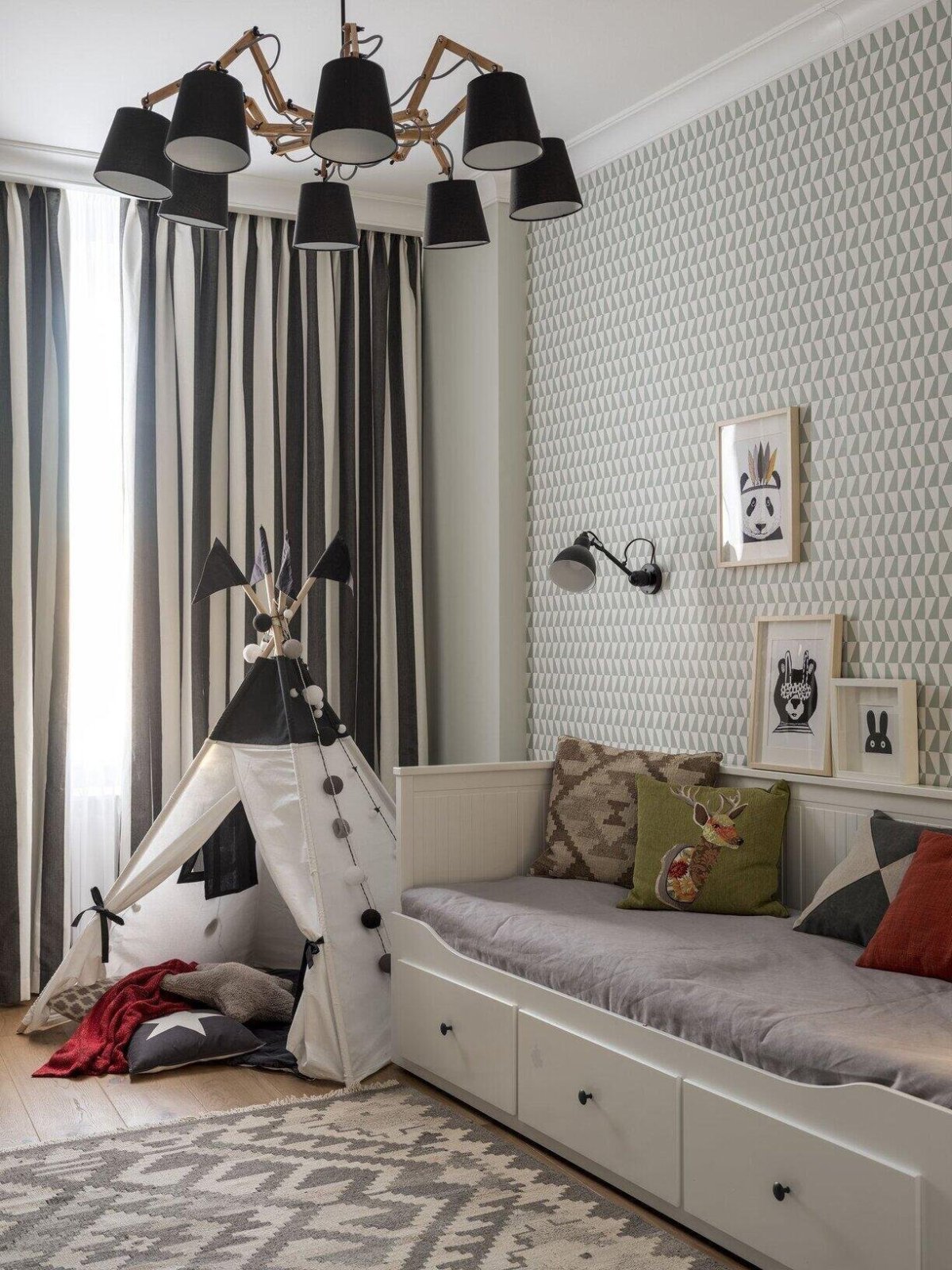 Детская комната в скандинавском стиле