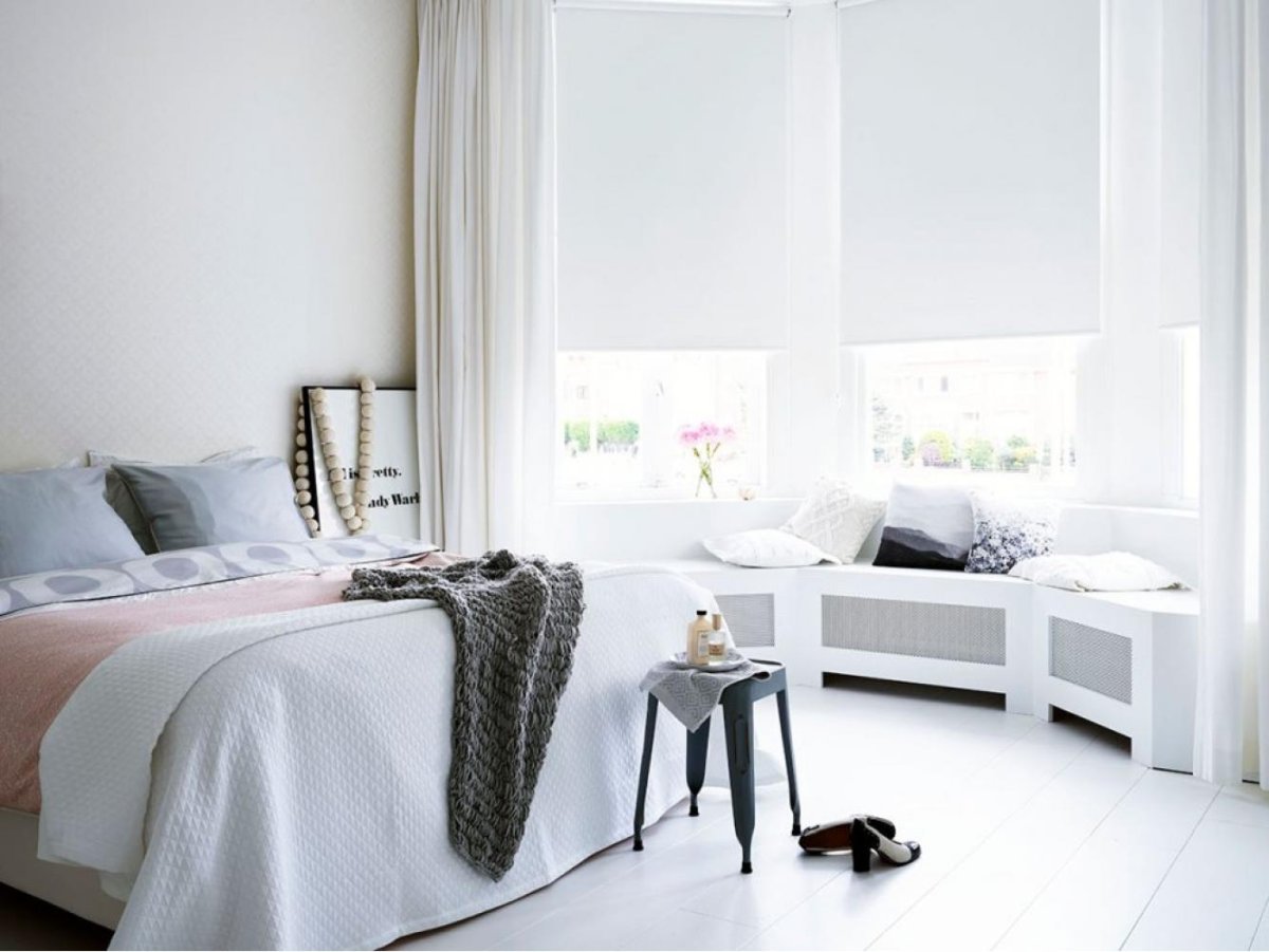 Сканди серый рулонные шторы