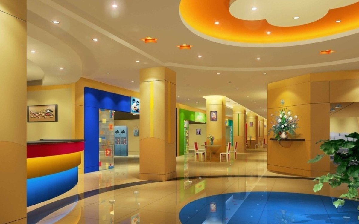 Потолок в детских садах