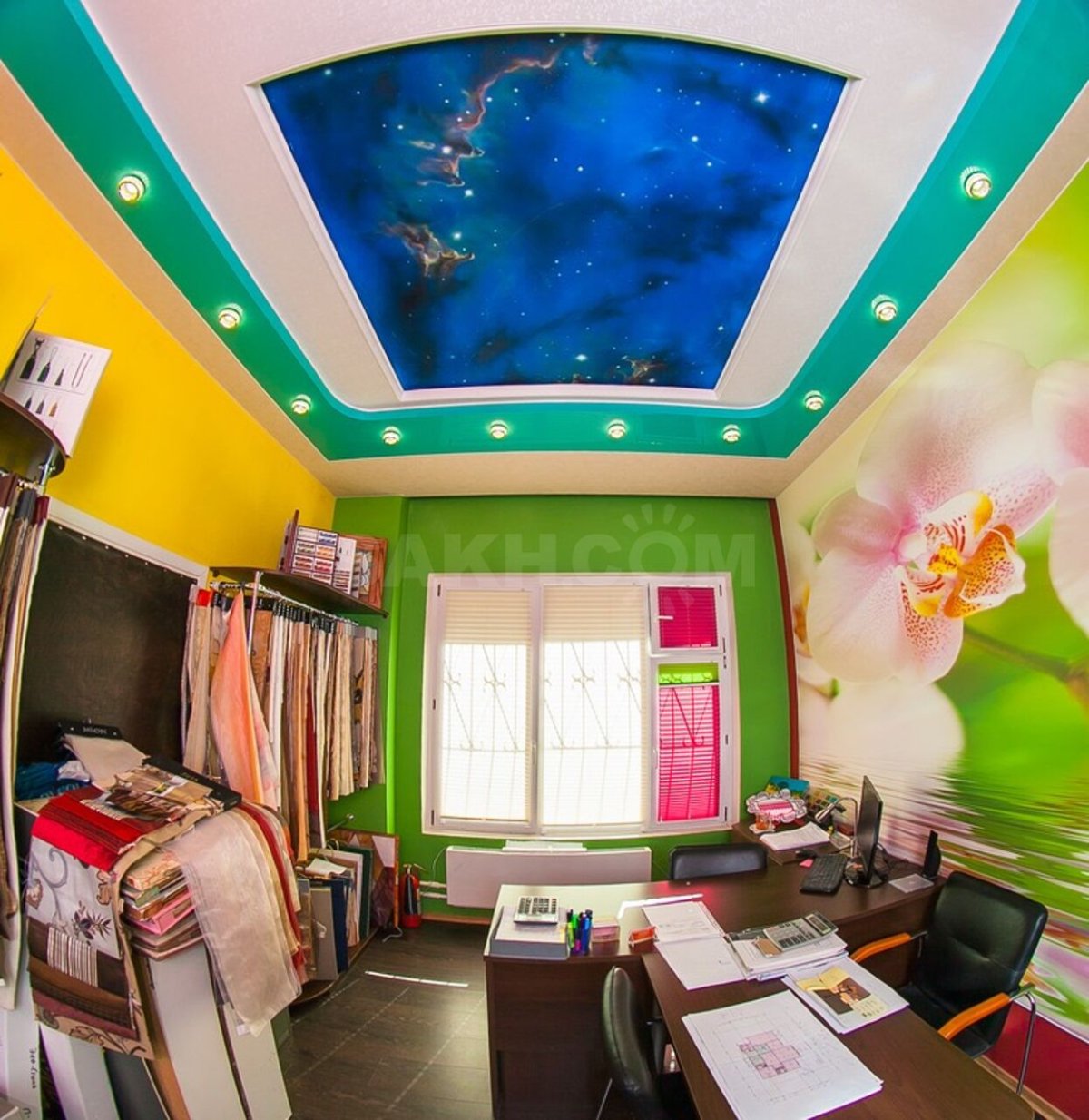 Натяжные потолки