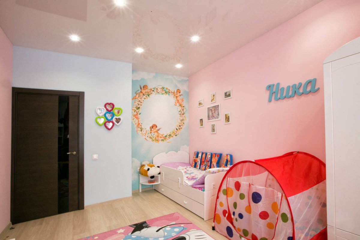 Красивый интерьер детской комнаты