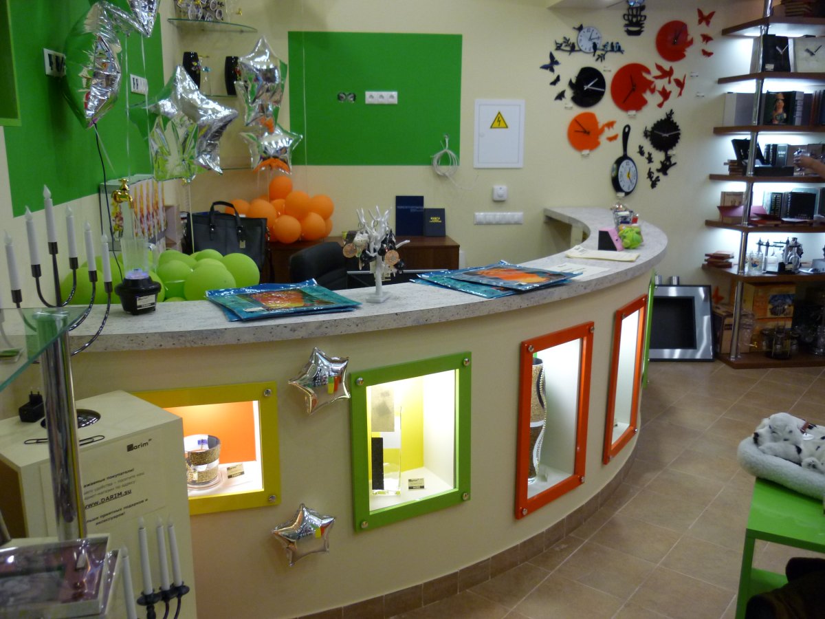 Ресепшн для детского центра