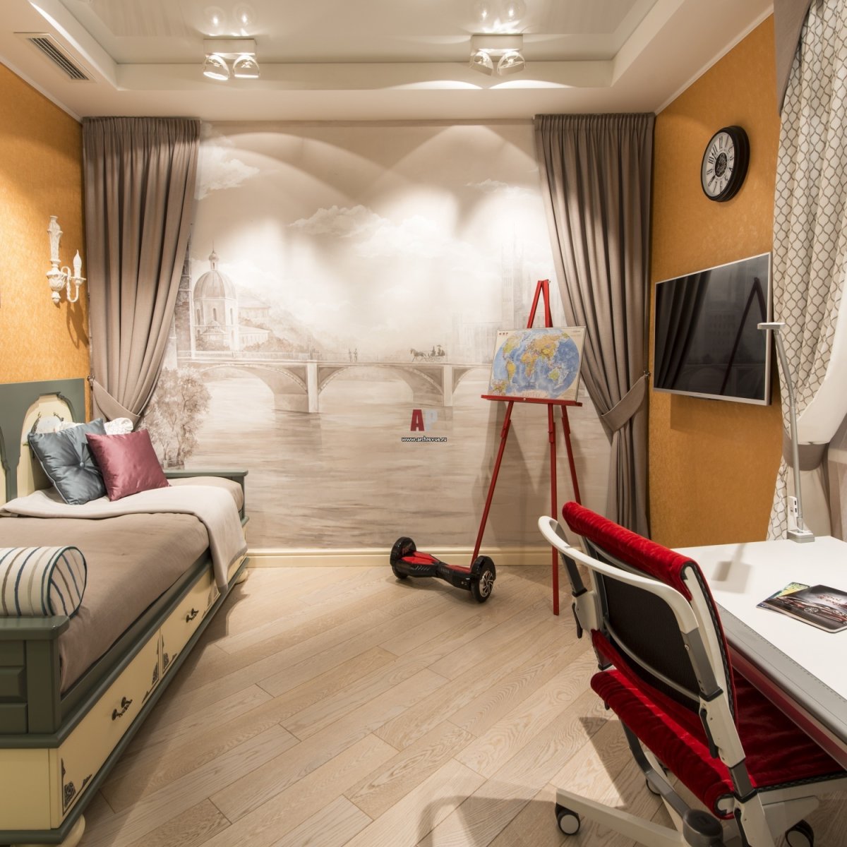 Неоклассика детская комната