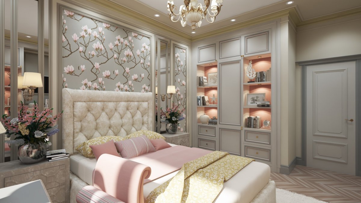 Фреска в спальне Неоклассика