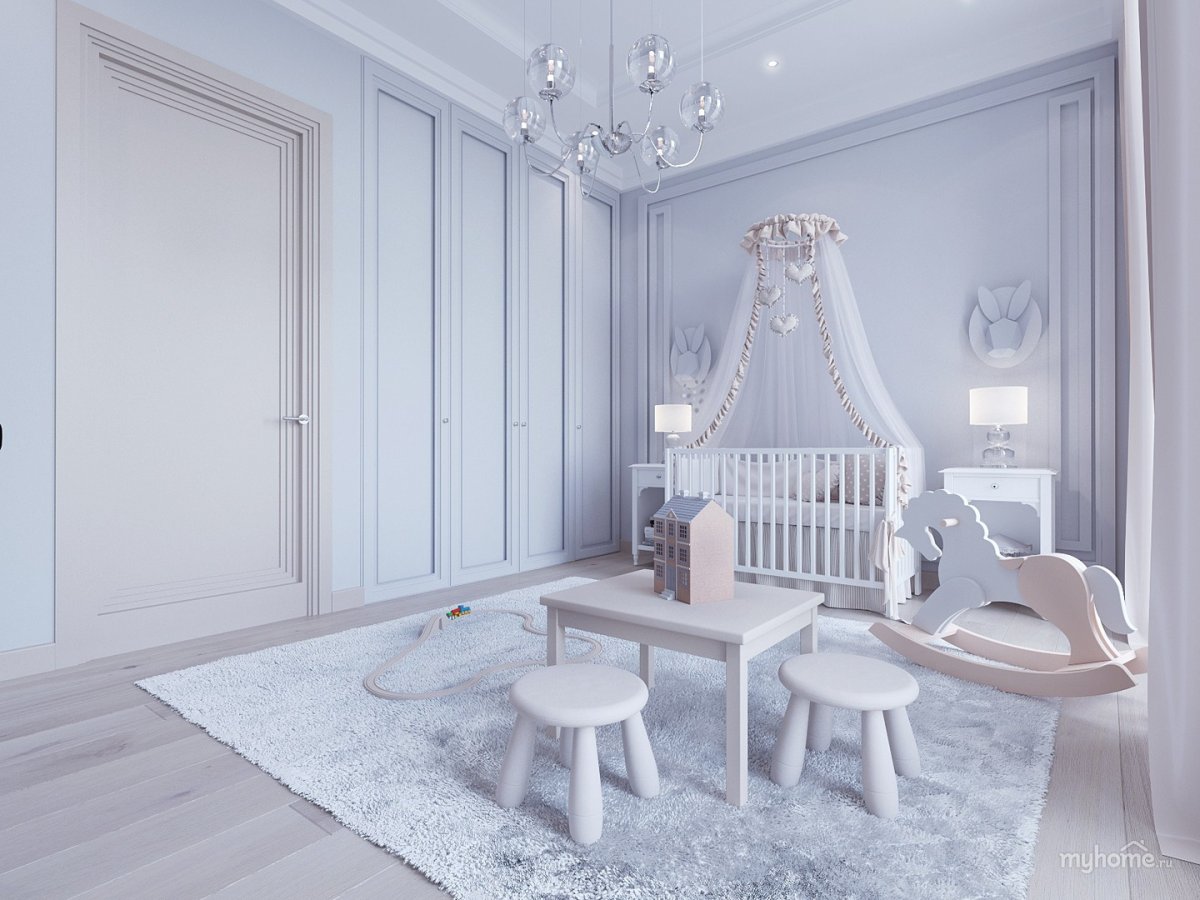 Нео Классик интерьер детской