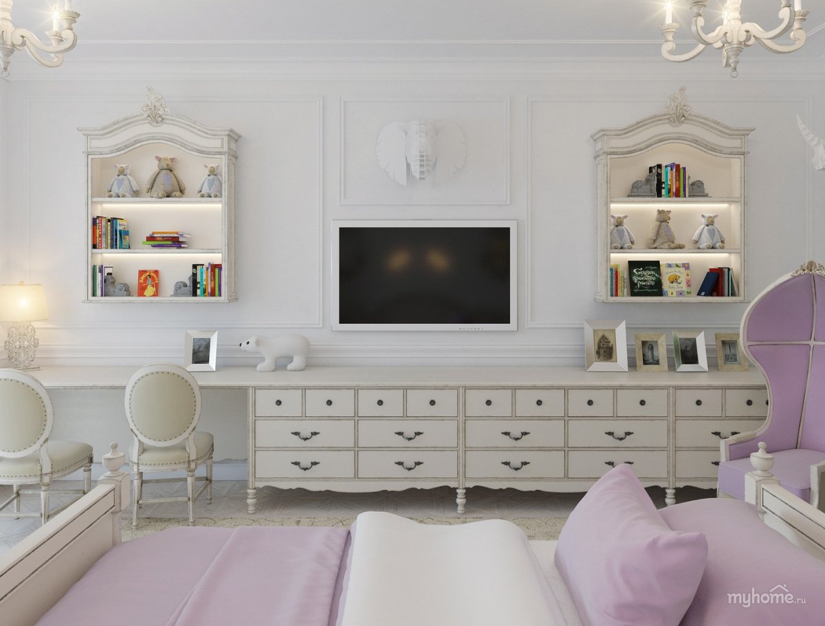 Комната для девочки Неоклассика