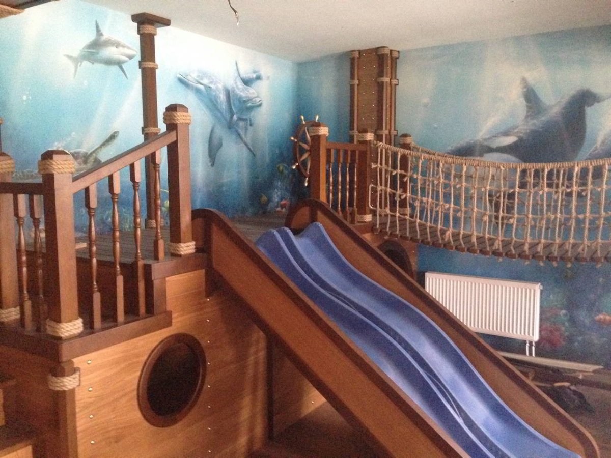 Детская комната пиратский корабль