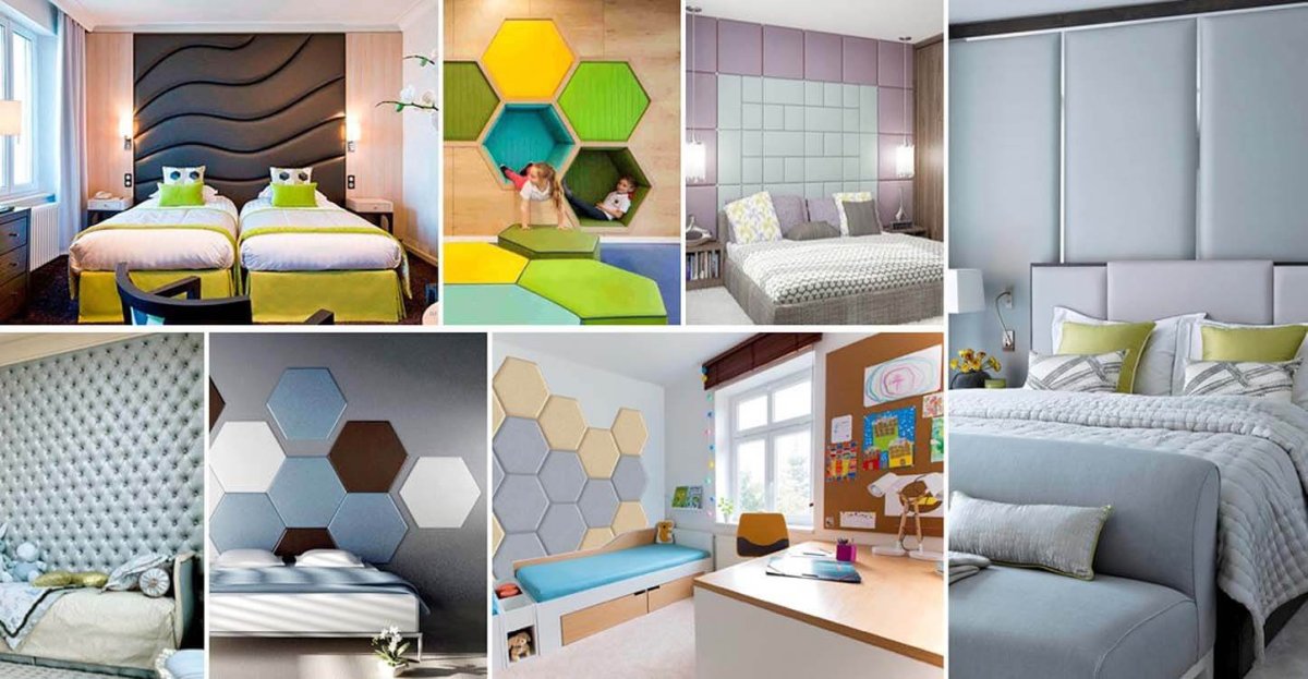 Мягкая стеновая панель в детскую