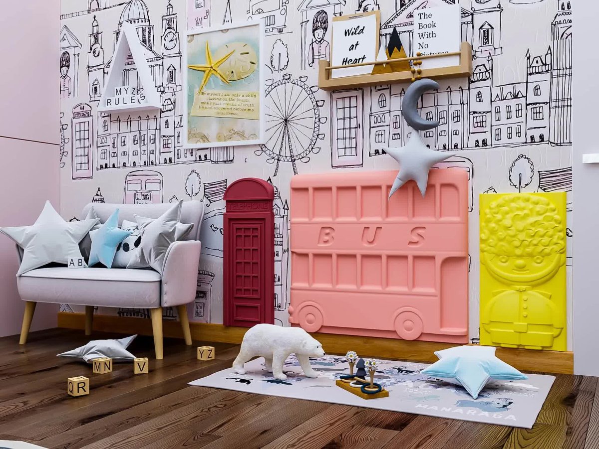 Настенные панели в детскую