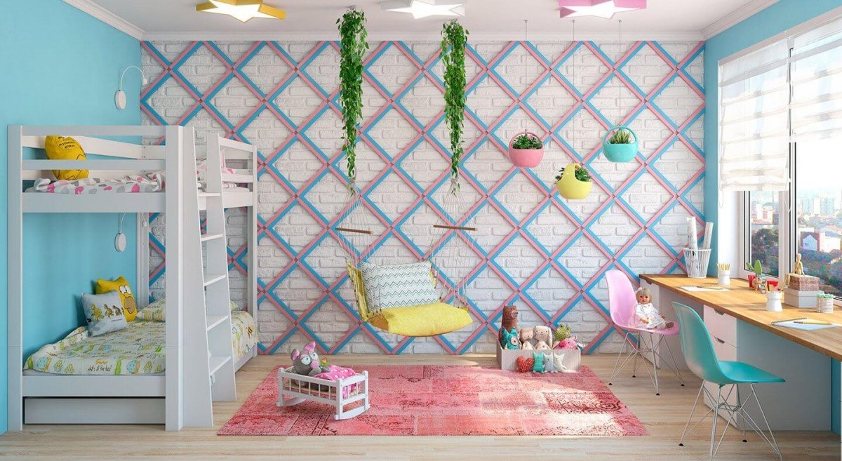 Стеновые панели для детской